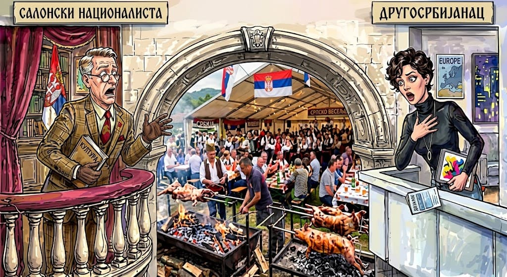Милан Јовановић: Презир према шатору и ражњу – Зашто су националисти елитисти и другосрбијанци два лица истог новчића?